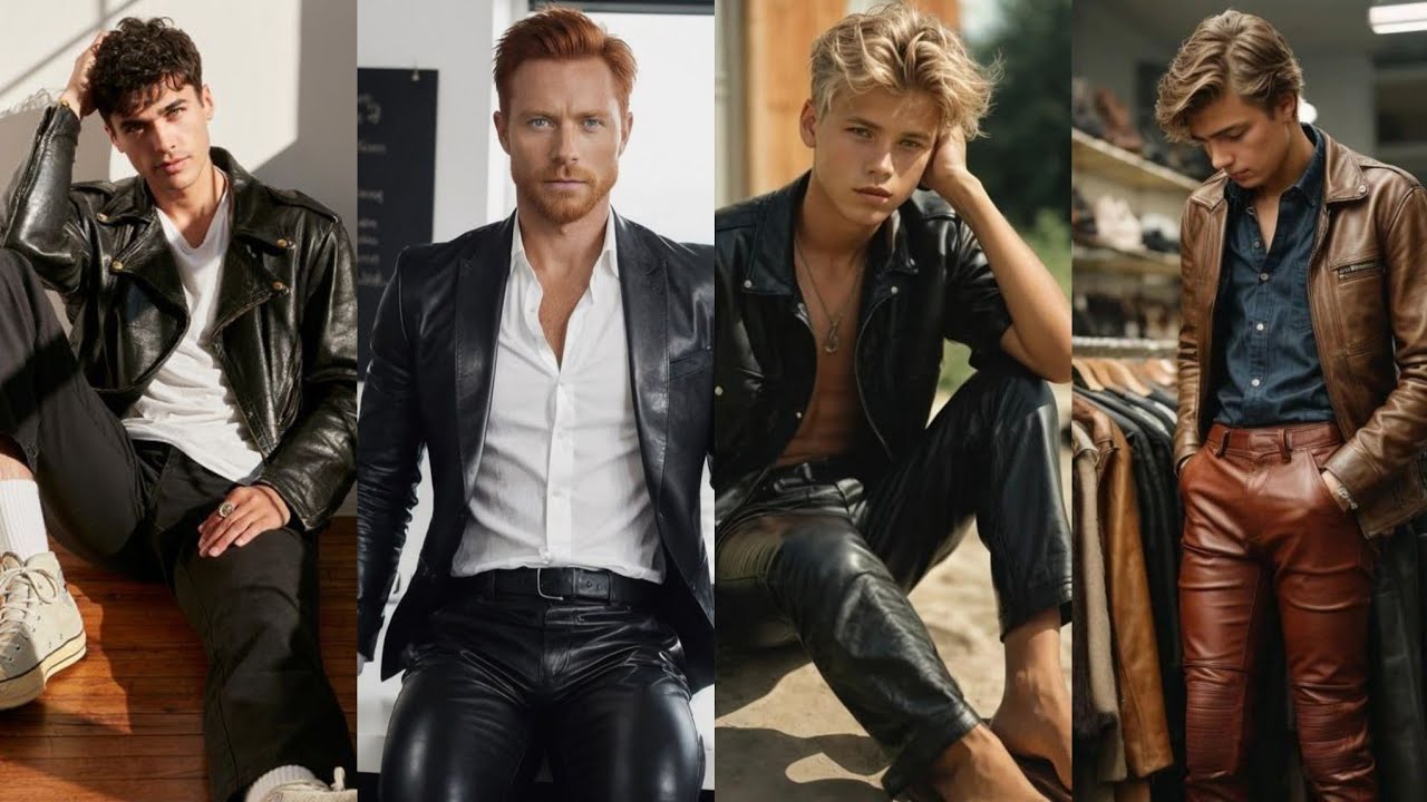 Styling iconic latex and leather outfits like a rockstar #leathercomplex #fashionstyle #leather
