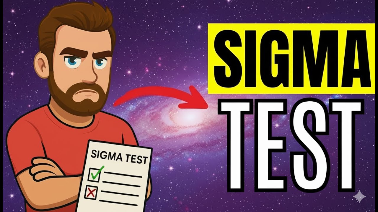 9 PREGUNTAS que GARANTIZAN que eres Sigma (s&oacute;lo el 0,000001% pasa el test)
