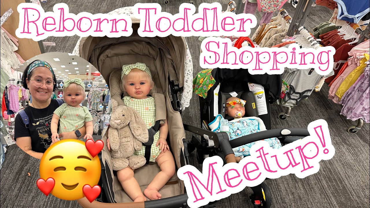 Reborn Toddler Shopping Meetup! Most Random Reborn Mommy Meetup! Josie’s First Outing!