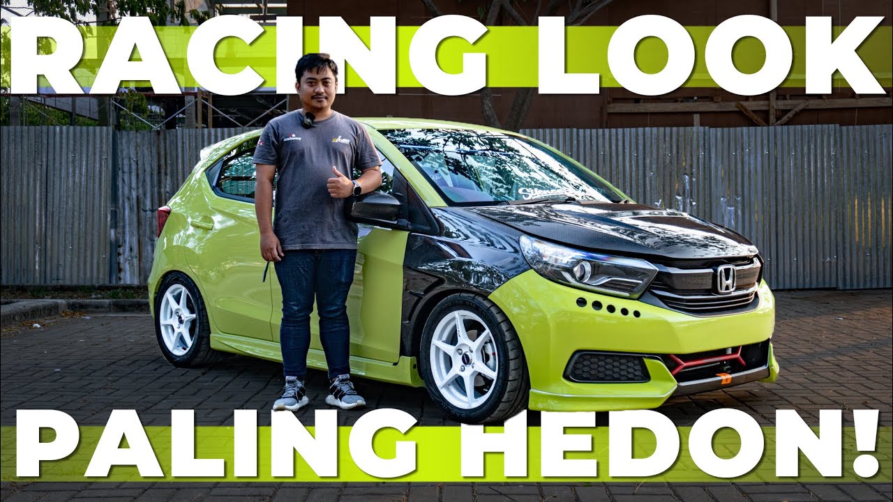 Review Modifikasi Honda Brio Satya 2023 Facelift | PERTAMA DI INDONESIA PALING PROPER RACING LOOK!