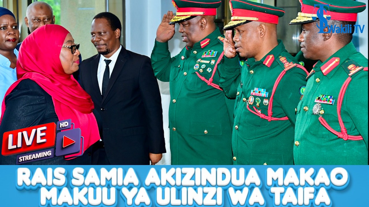 🔴LIVE: Rais Dkt. Samia Akizindua Makao Makuu ya Ulinzi wa Taifa - DODOMA