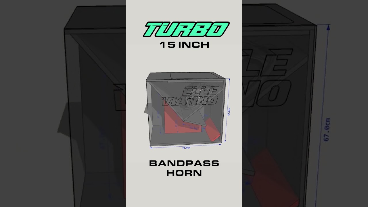 BOX TURBO BASS 15 INCH