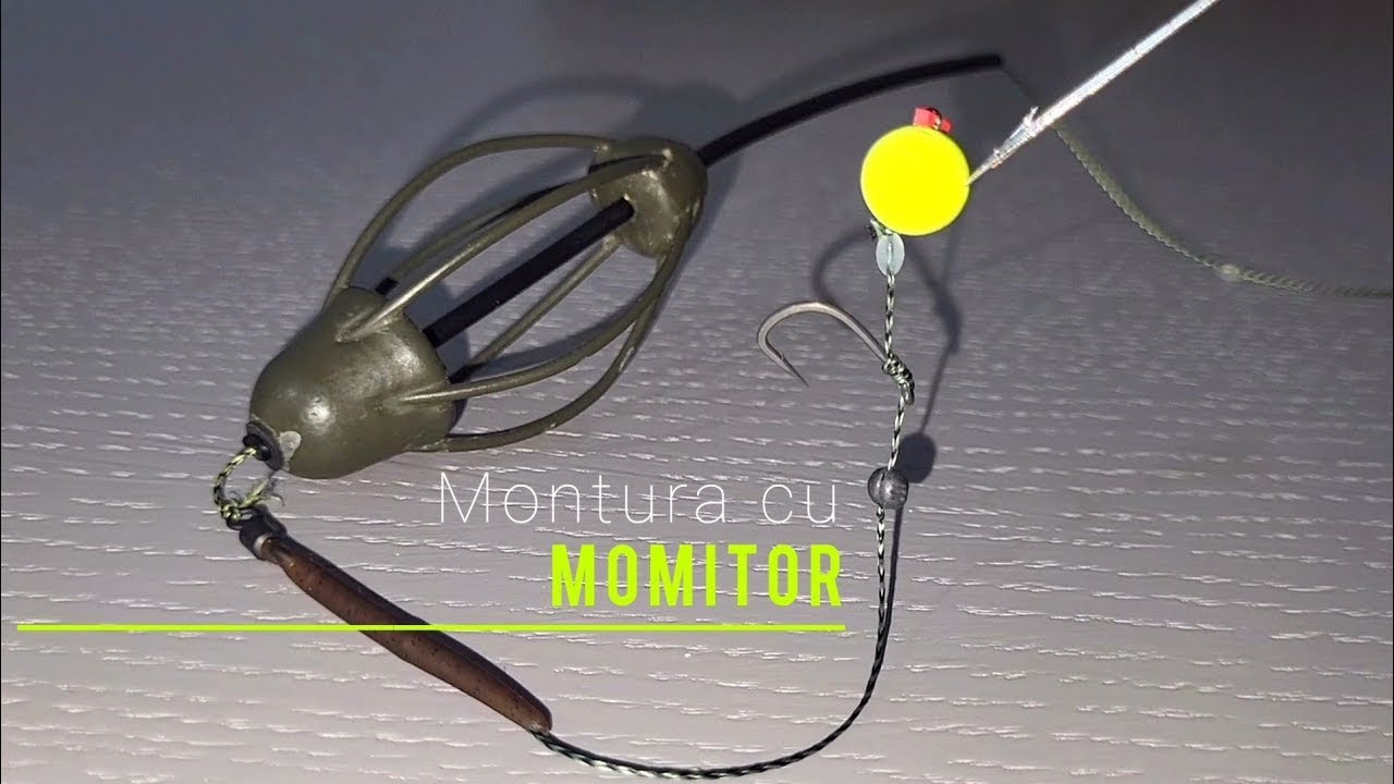 Montura Clasica cu Momitor pentru Crap si Caras