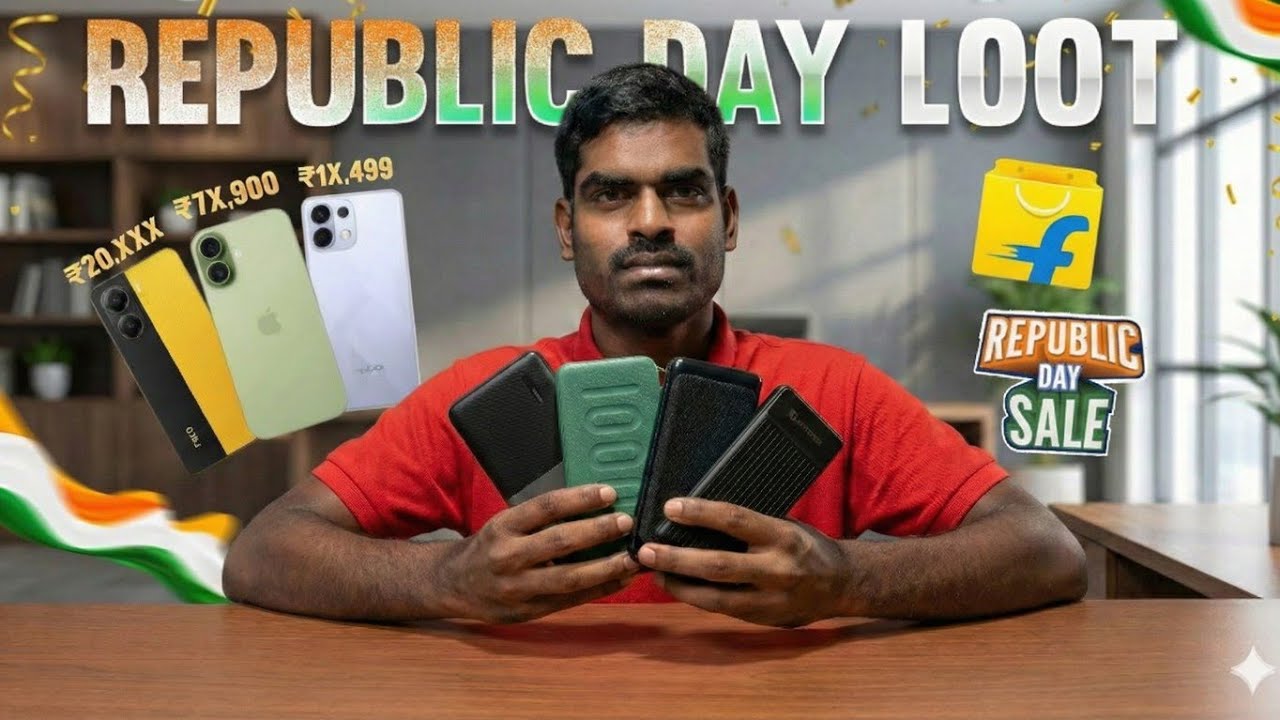Republic Day Offer 2026 🇮🇳 Biggest Discounts You Can’t Miss! Best power Bank 