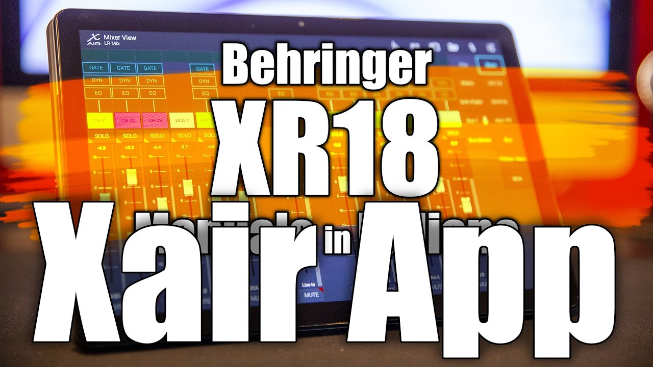 Manuale XR18 - Xair App per Tablet e Smartphone