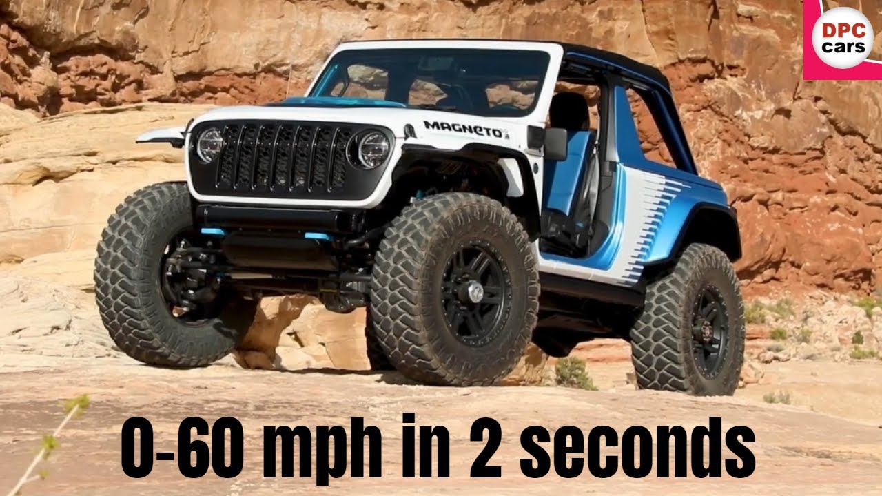 Jeep Wrangler Magneto 2.0 Electric Concept