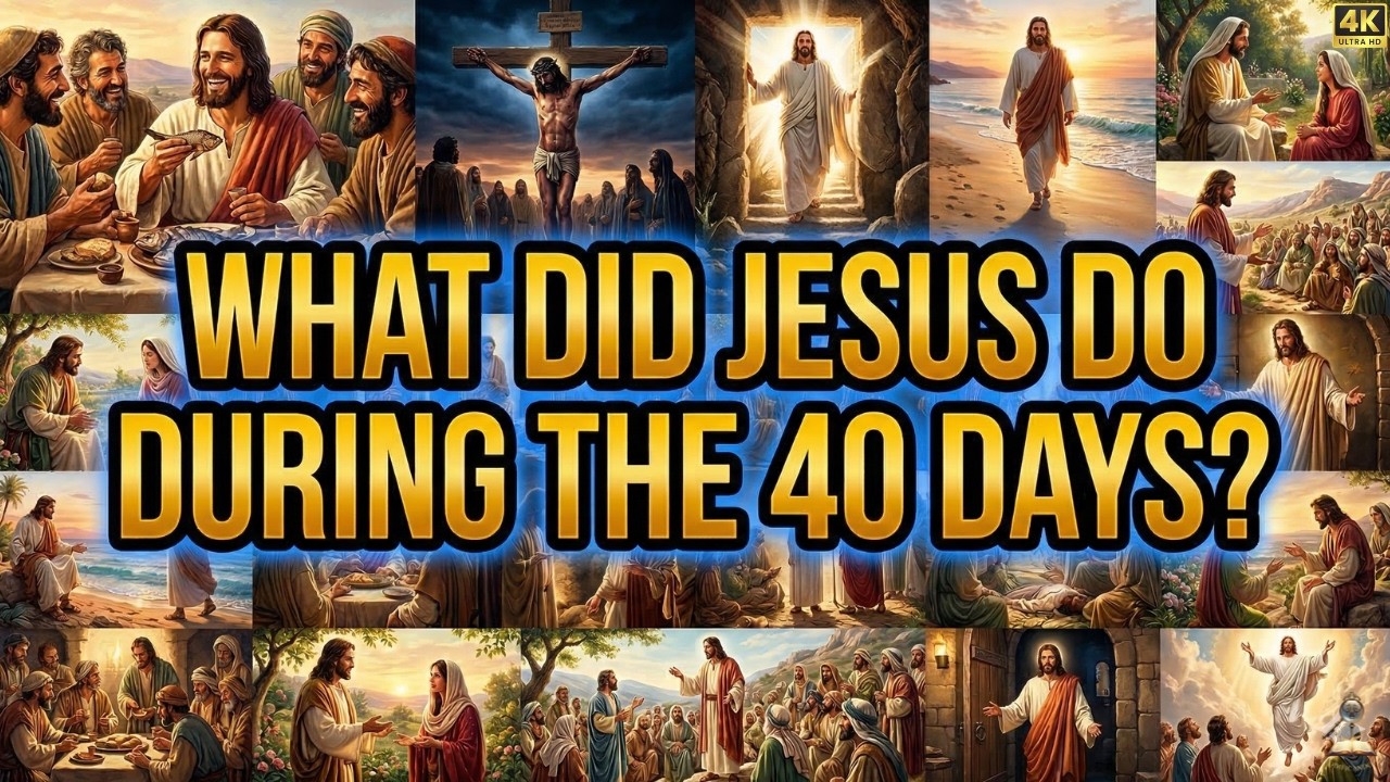 The Mysterious 40 Days of Jesus on Earth: Resurrection to Ascension 