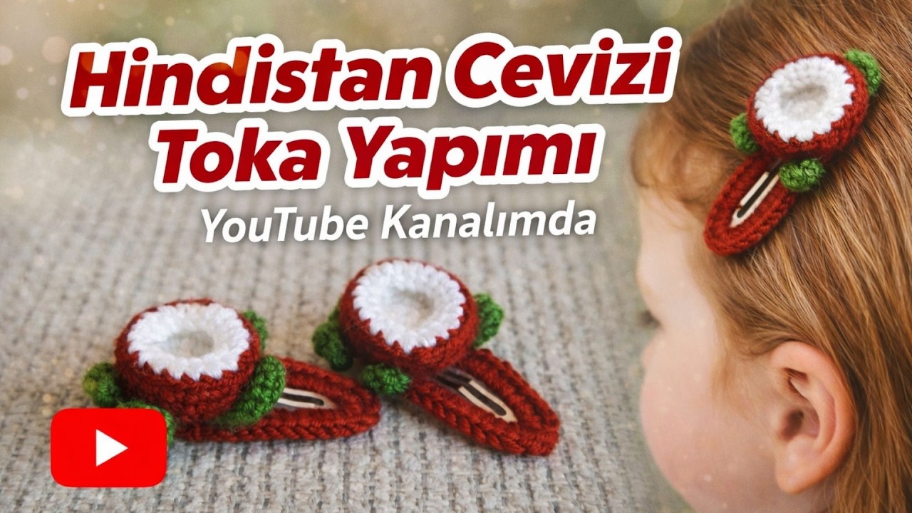 Amigurumi Hindistan cevizi toka yapımı