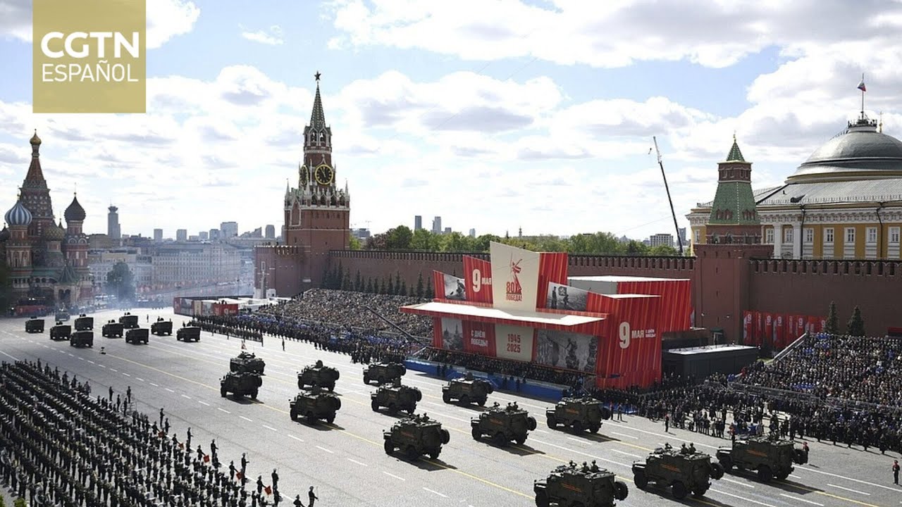 Xi Jinping asiste en Moscú al desfile por el Día de la Victoria de Rusia