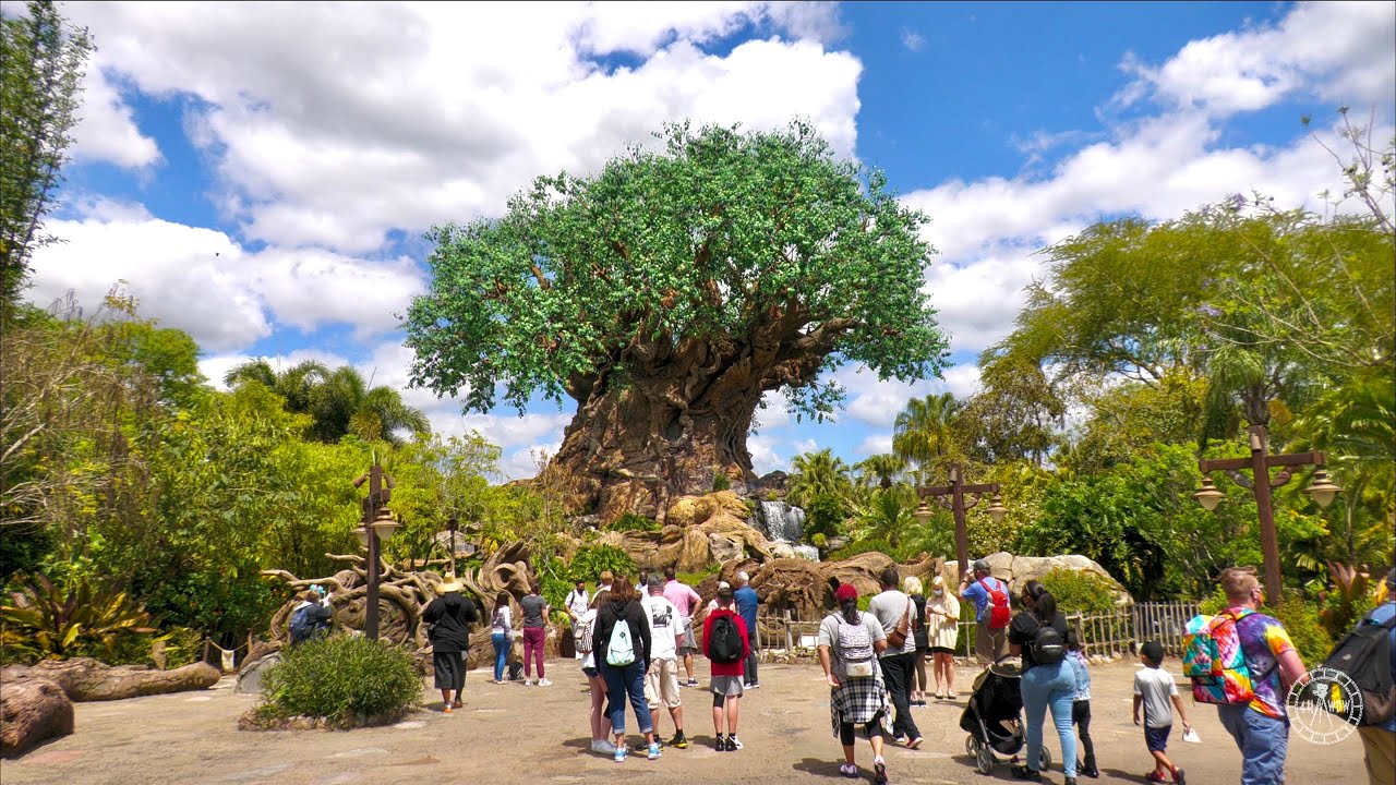 Easter 2021 Crowds at Disney's Animal Kingdom - Filmed in 4K | Walt Disney World Orlando Florida