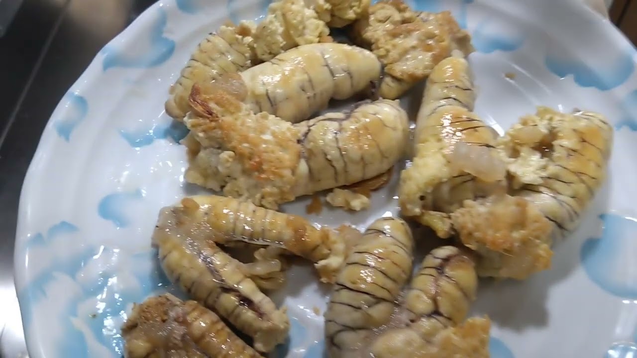 羊油炒烏魚卵花椰菜米