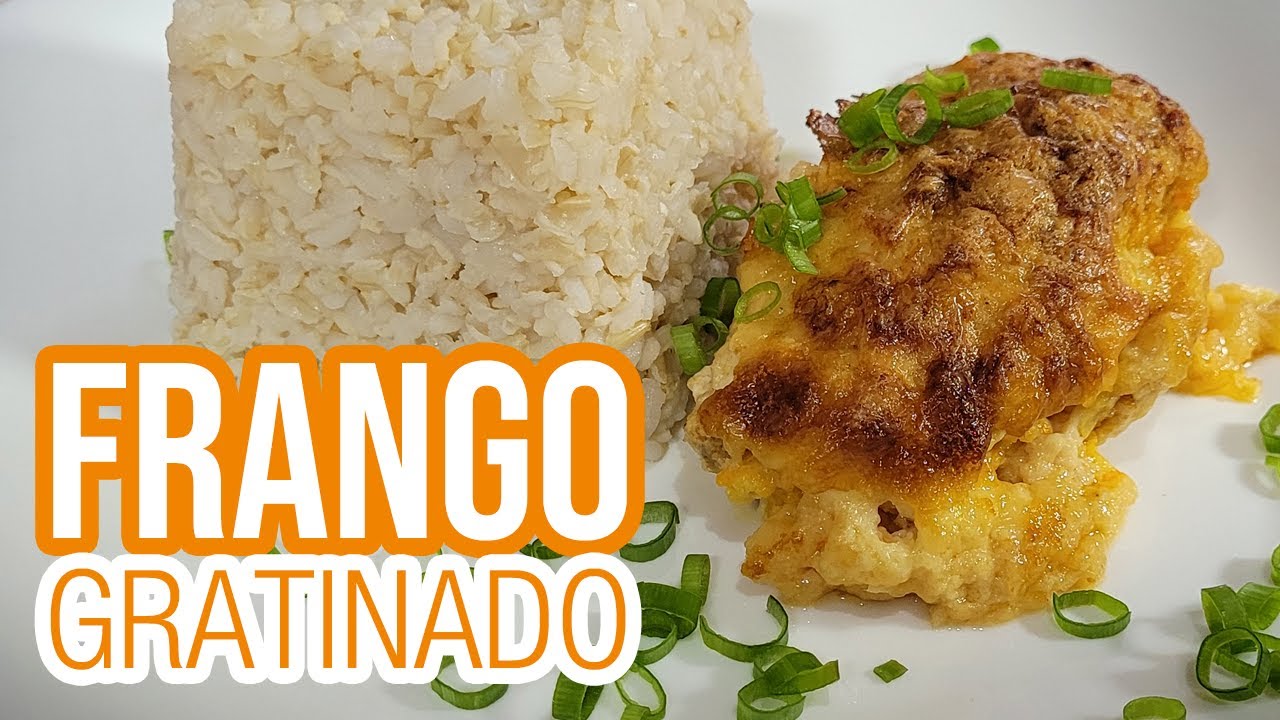 Comida de Inverno / Frango Gratinado Diferente/ Testando Receita da Internet / Me Surpreendi