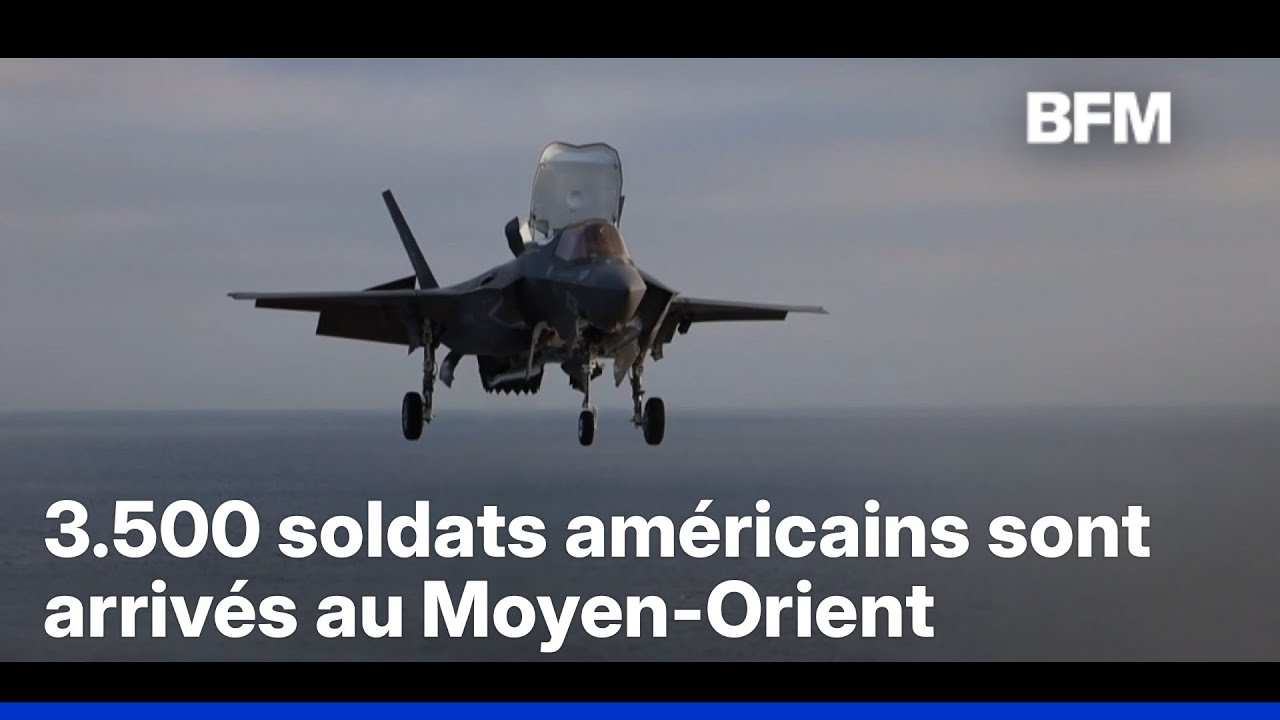L'arm&eacute;e am&eacute;ricaine annonce l'arriv&eacute;e de 3.500 soldats au Moyen-Orient
