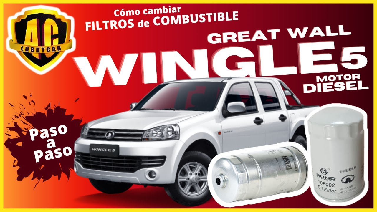 Como cambiar filtros de combustible en Great Wall - Wingle 5 4WD (2010 - 2015)