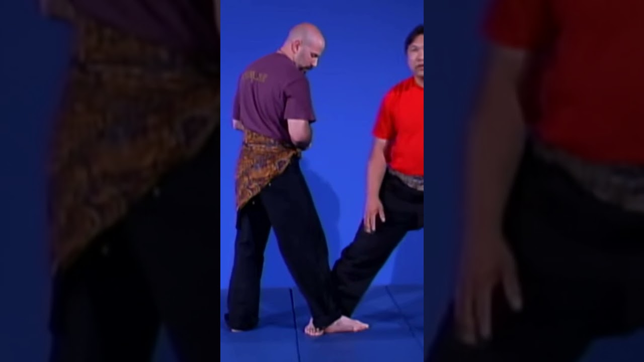FOOTWORK UTILIZE SWEEPING PENTJAK SILAT