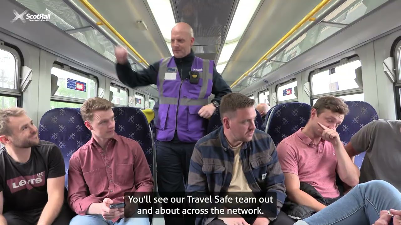 Оставайтесь в безопасности с ScotRail &mdash; видеонаблюдение и нательные камеры