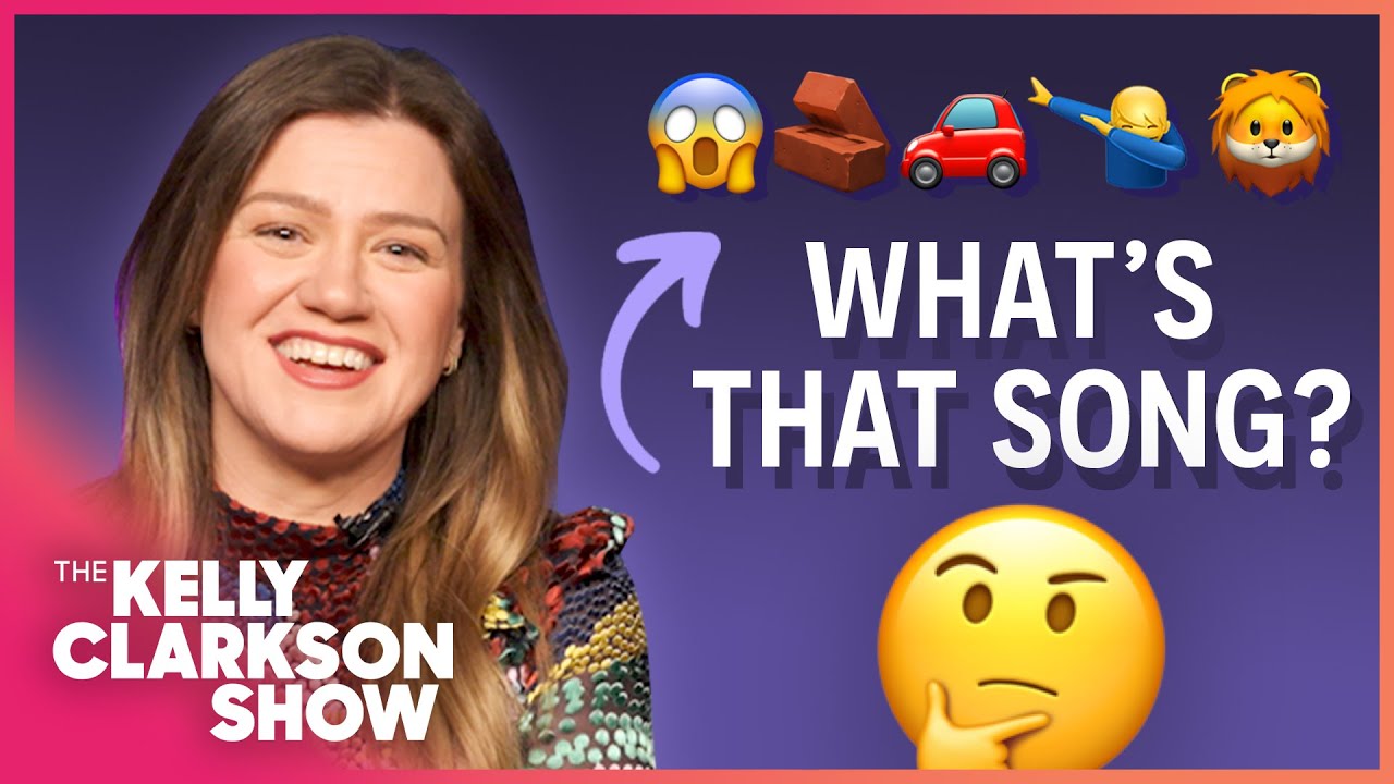 Kelly Clarkson Guesses Emoji Song Titles ft. Bad Bunny, Lady Gaga, Sabrina Carpenter