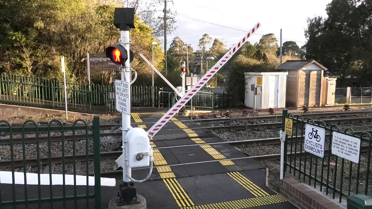 Pedestrian Crossing, Bundanoon NSW, Australia.
