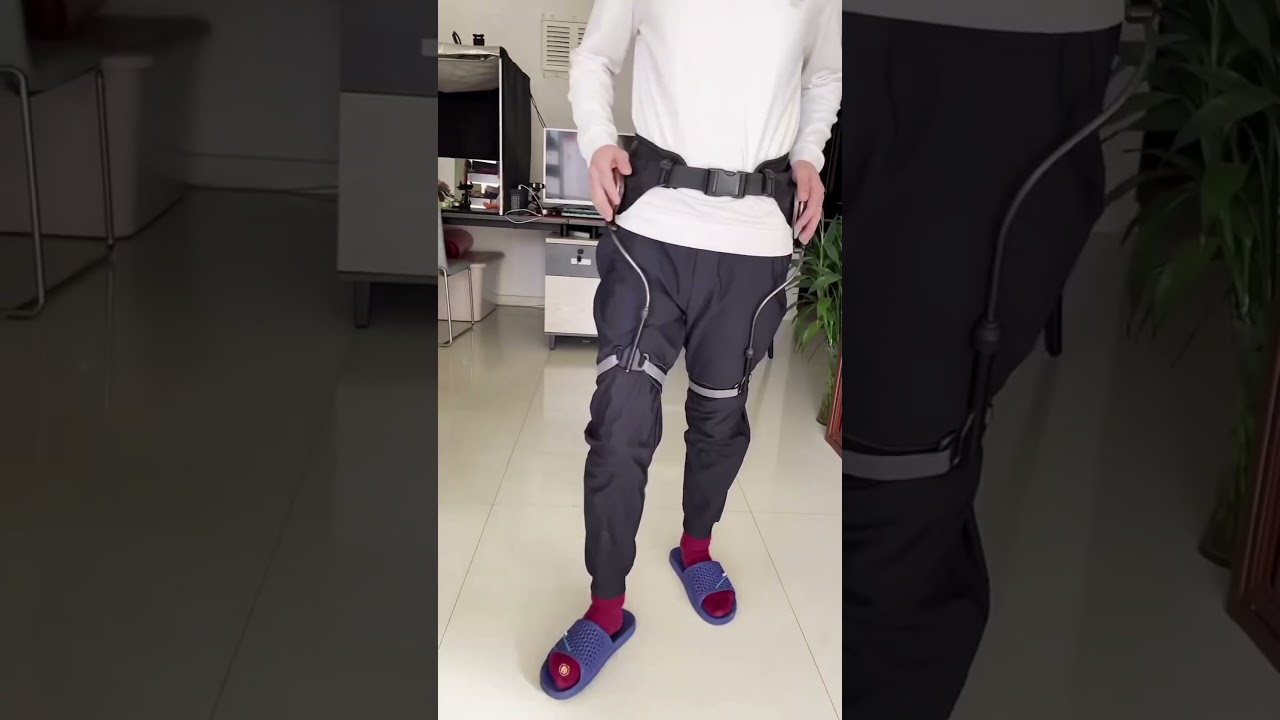 Product Link in Bio ( # 2117  ) ▶️ Walk Assist Lower Limb Assistance Exoskeleton Walker