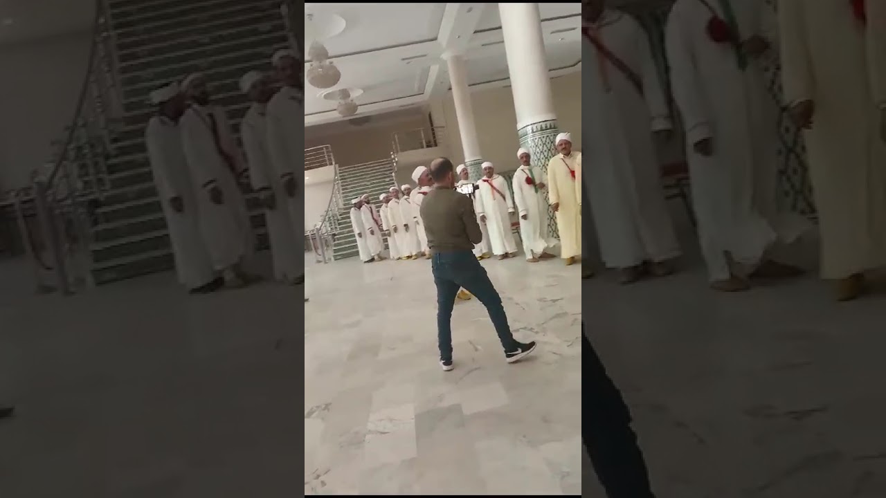 خطوات اللحن الشعري لفرقة أحواش