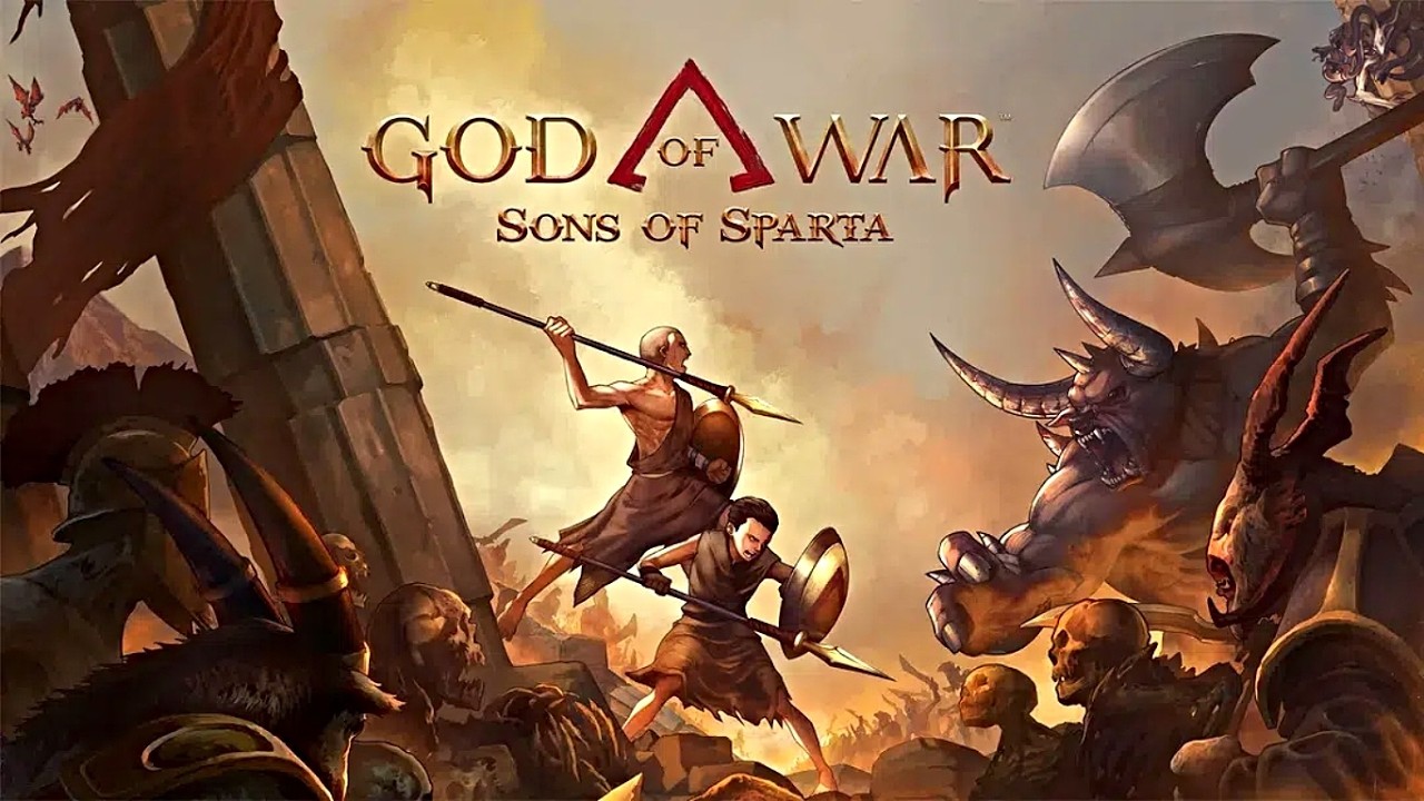 🔴GOD OF WAR SONS OF SPARTA - EU TO MALUCOOOO