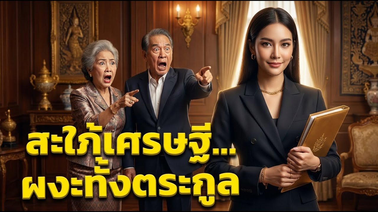 จากสะใภ้ไร้ค่า... สู่ประธานบริษัท! ตระกูลเศรษฐีถึงกับอึ้ง 😭🔥 | ใต้เพดานนิทาน