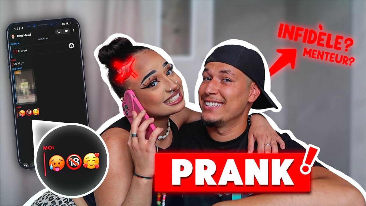 PRANK: MON MEC ME TROMPE ET SES POTES LE COUVRENT! (On teste la fidélité de nos potes..c’est grave!)