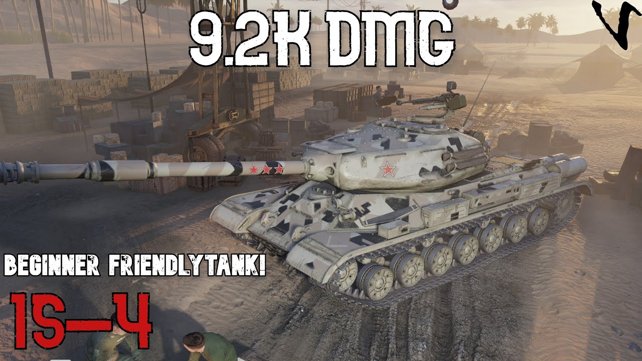IS-4 - A Beginner Friendly Tank: 9.2K Damage: WoT Console - World of Tanks Console