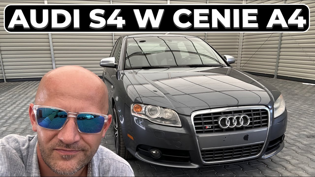 Audi S4 B7 z USA. V8 w sedanie za 10 tys. zł!