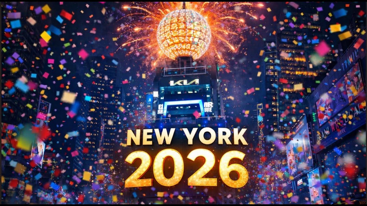 Times Square Ball Drop Manhattan New York City