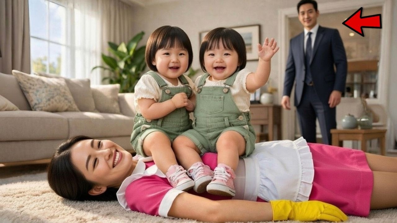 Millonario viudo finge viajar, pero al volver sorprende a la empleada y hace algo | DRAMA COREANO