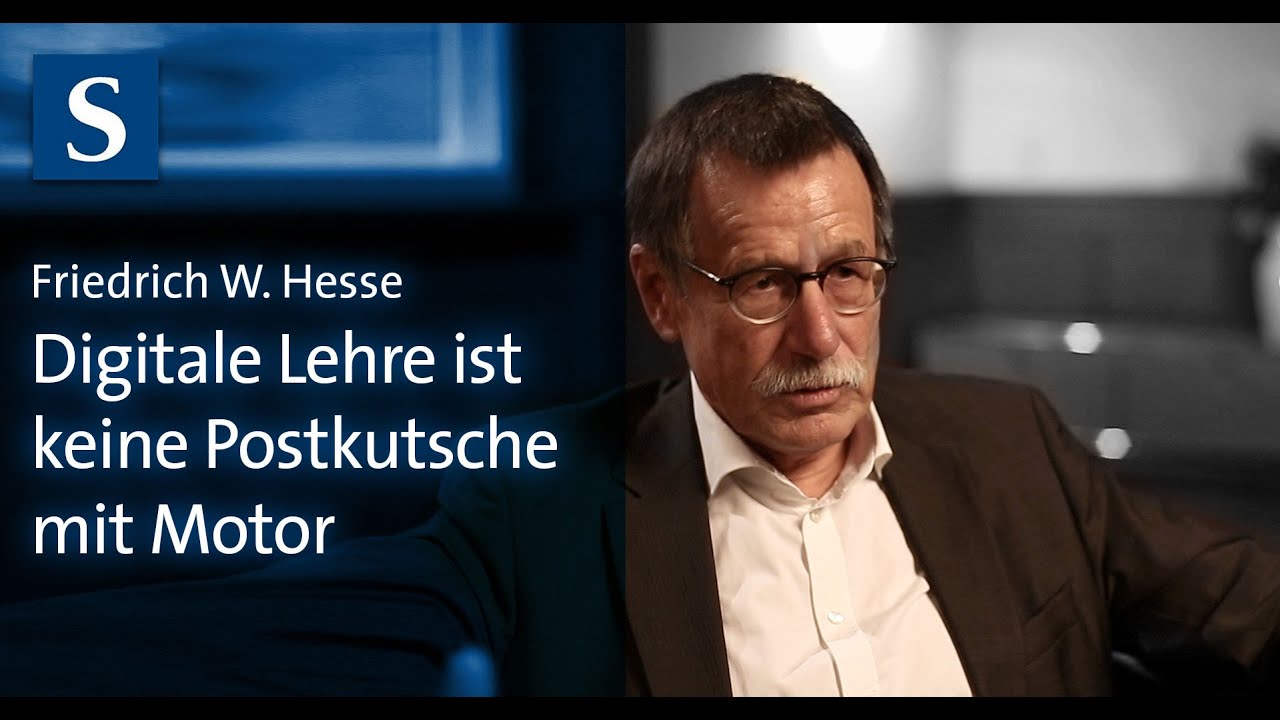 Friedrich W. Hesse: Digitale Lehre ist keine Postkutsche mit Motor