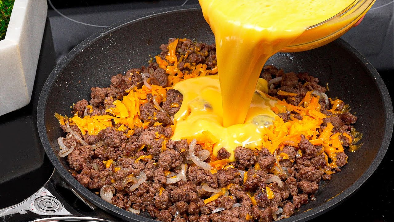 Tак вкуснo, что я готовлю его 3 раза в неделю❗❗ Невероятный рецепт фарша и яиц!