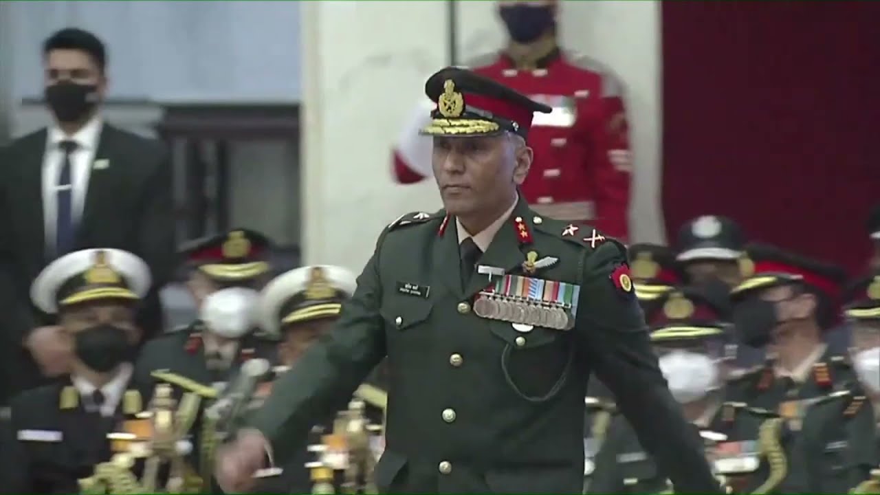 President Kovind presents Ati Vishisht Seva Medal to Major General Pratik Sharma, SM, The Infantry