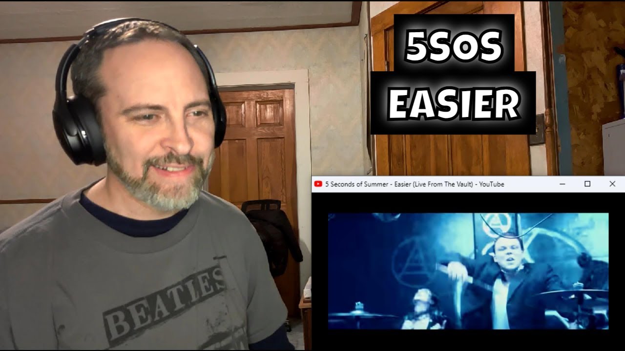 5 SECONDS OF SUMMER - EASIER (Live from the Vault) - Reaction *First Listen*