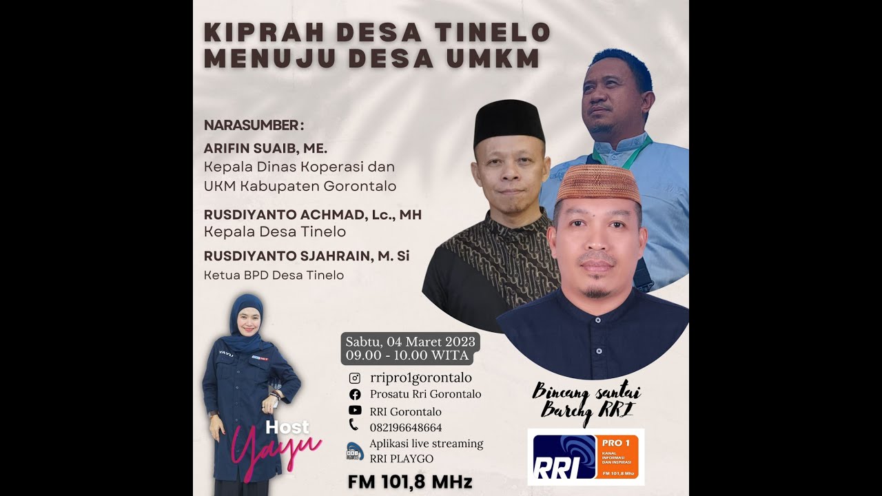 KIPRAH DESA TINELO MENUJU DESA UMKM