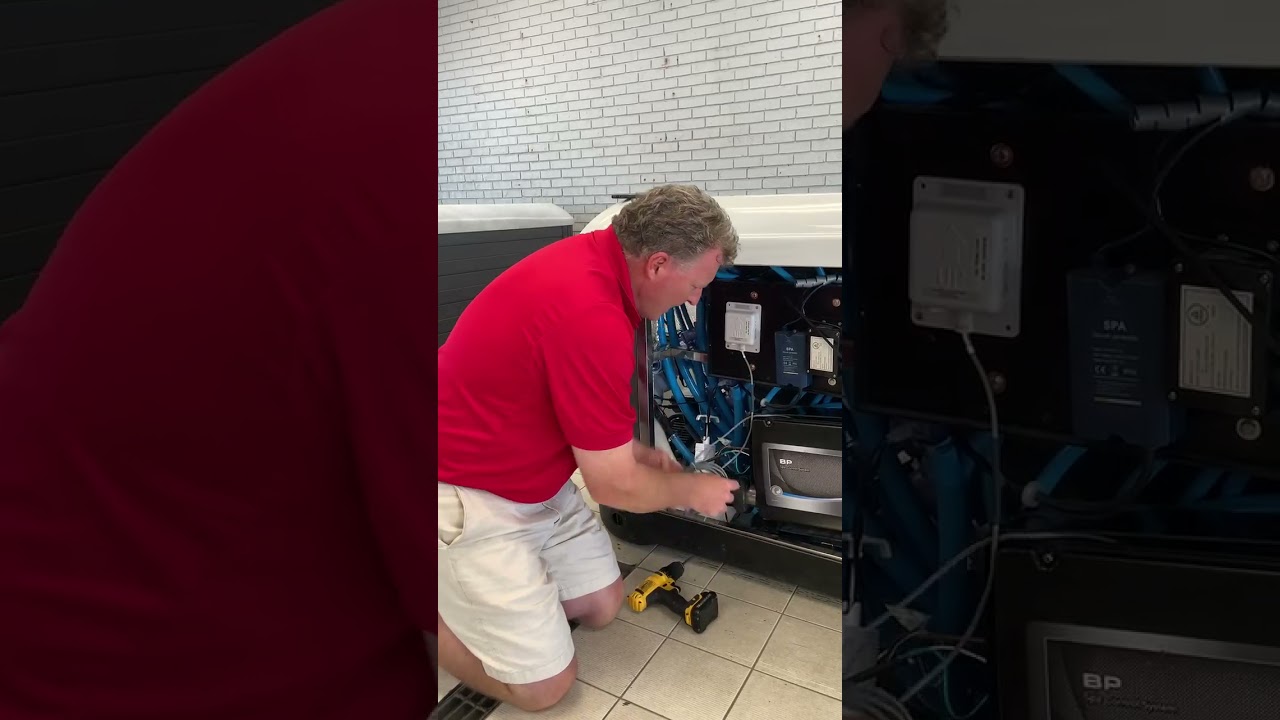 Установка Wi-Fi-модуля Balboa в гидромассажную ванну - Warehouse Guys