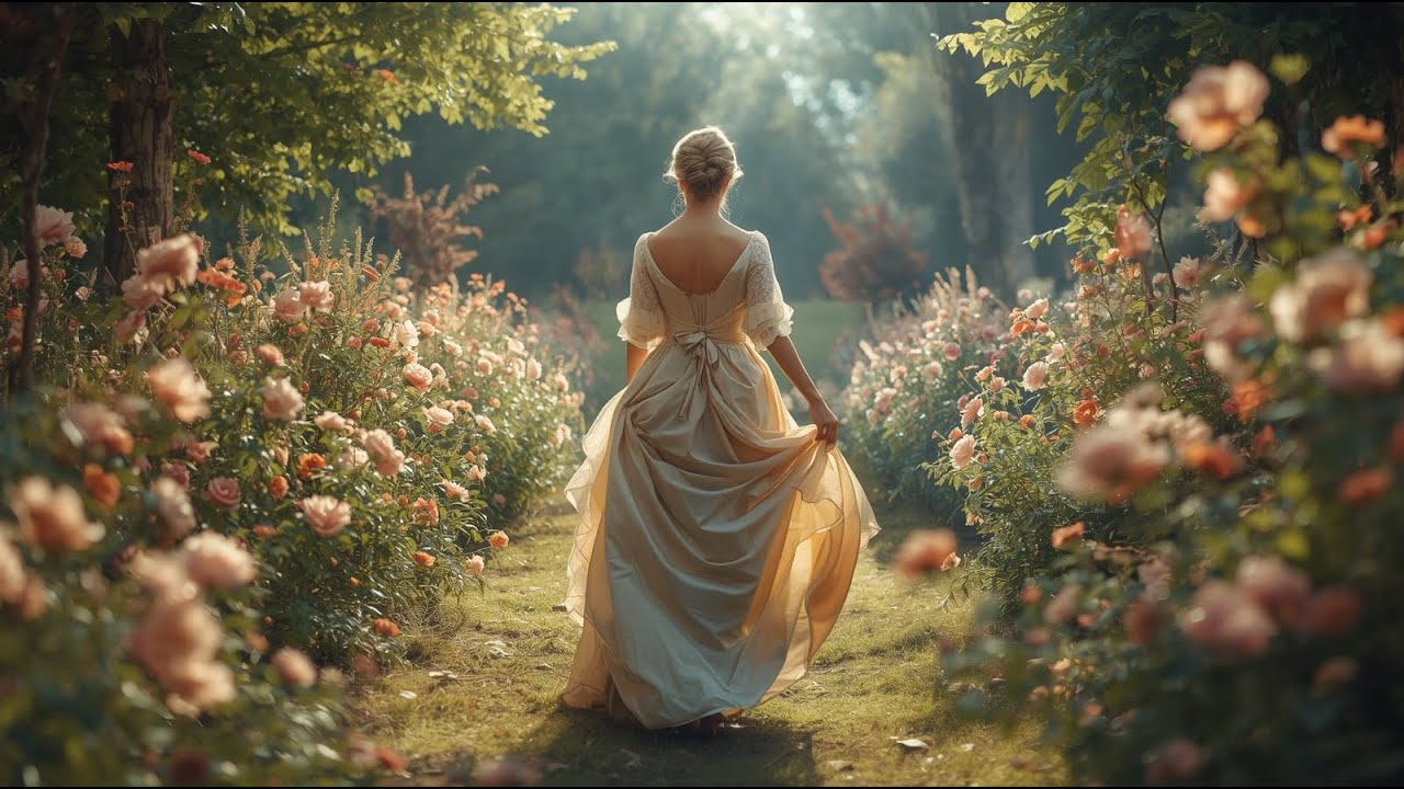 POV: Walking Through the Regency Garden to a Secret Meeting with Her Love ⭐