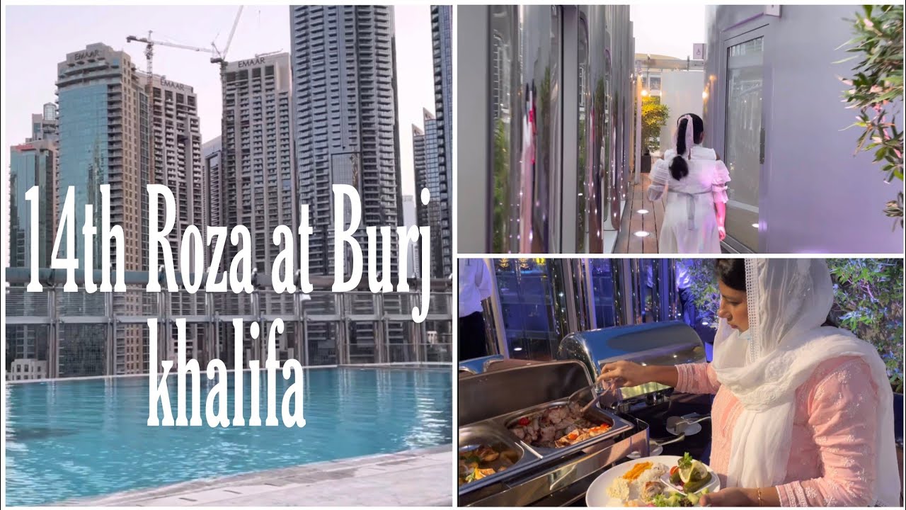 First time having Iftar at Burj Khalifa❤️it's like a dream comes true