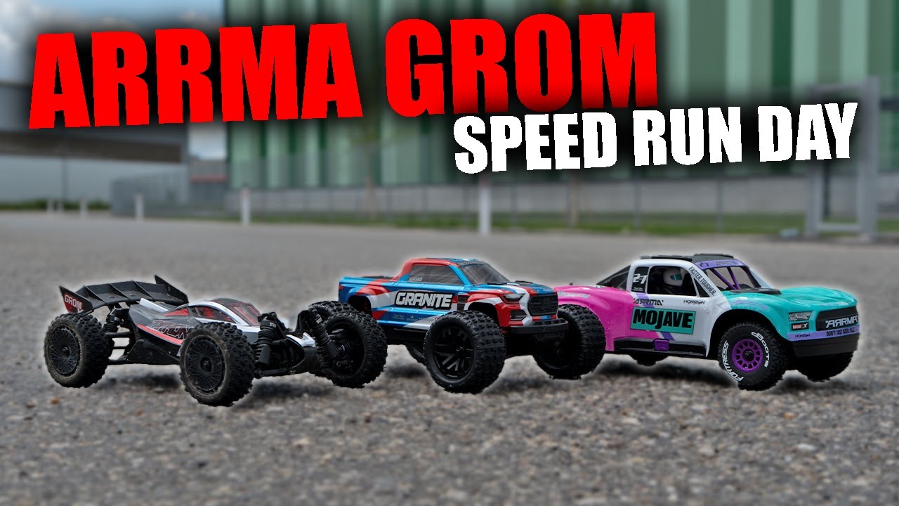 Arrma GROM SPEED DAY (GPS Messung) Typhon/Mojave/Granite #arrmagrom #arrma #gps #grom