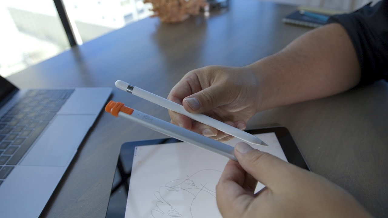Apple Pencil versus Logitech Crayon