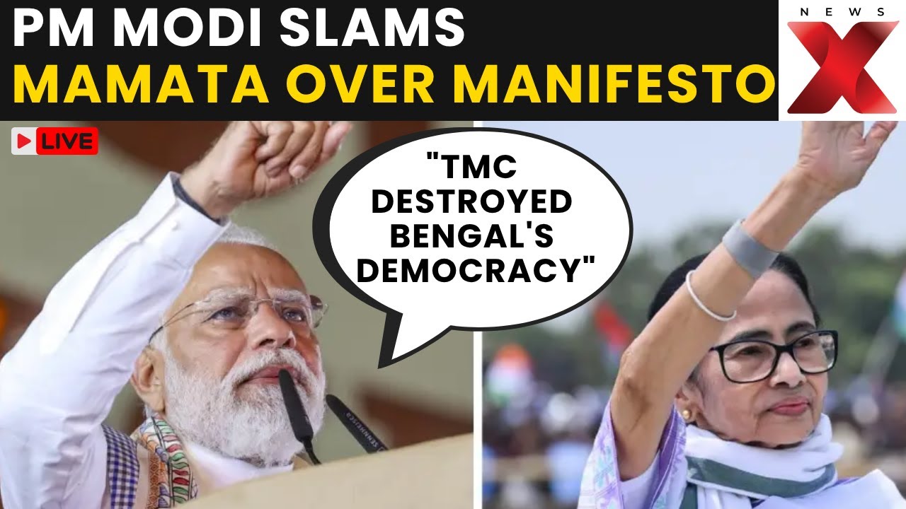 West Bengal Elections LIVE: Modi Slams Mamata Over Manifesto, Malda Row Intensifies