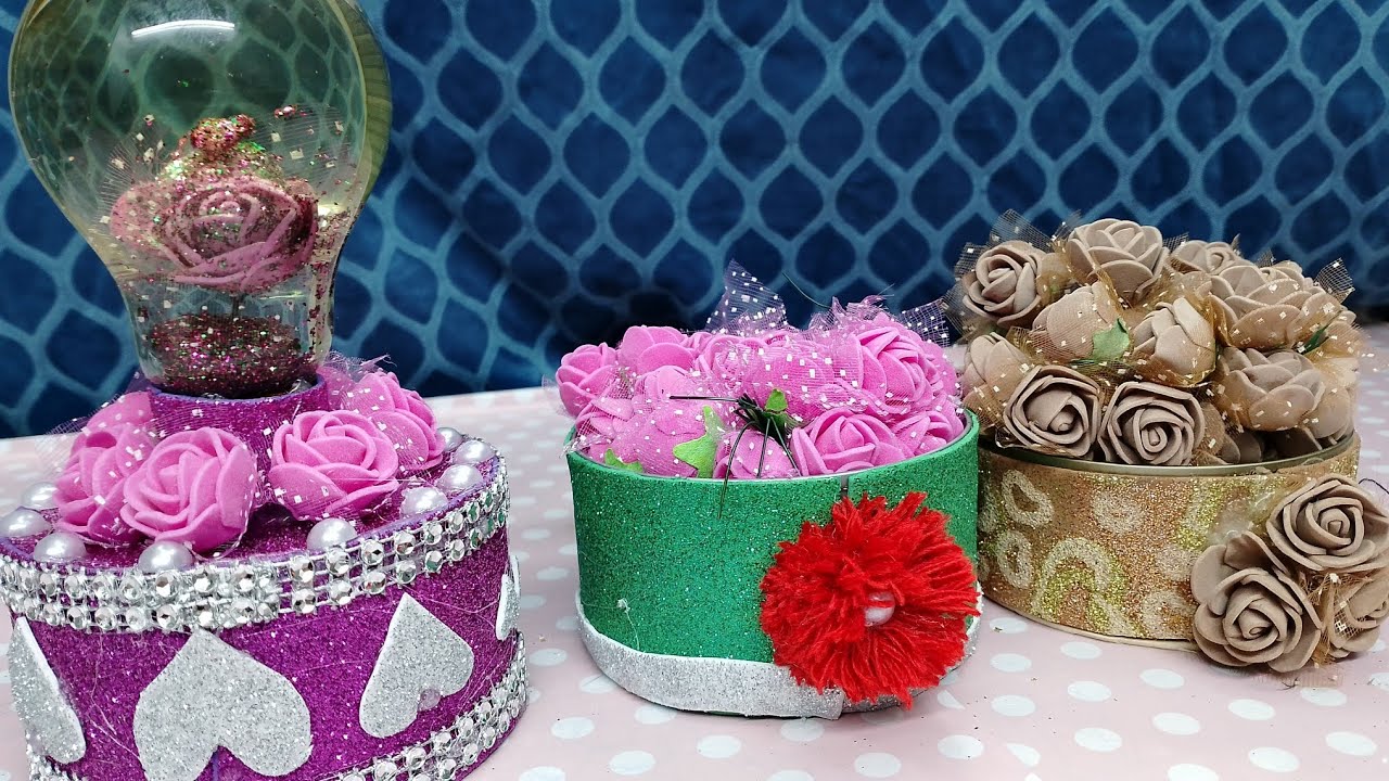 إعادة تدوير علب التونة بكل بساطة....