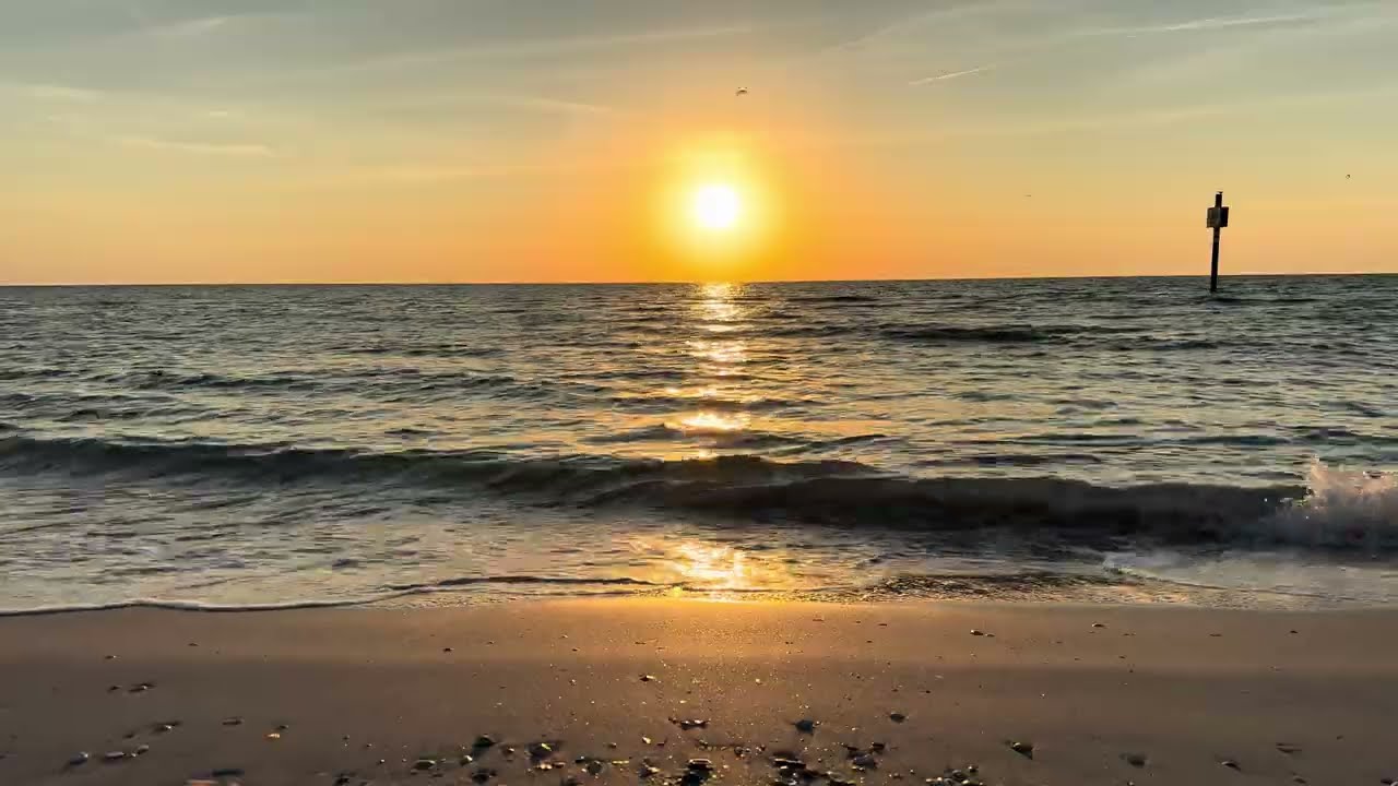 The prettiest sunset 4k POV.. so many colors (St. Pete Beach)