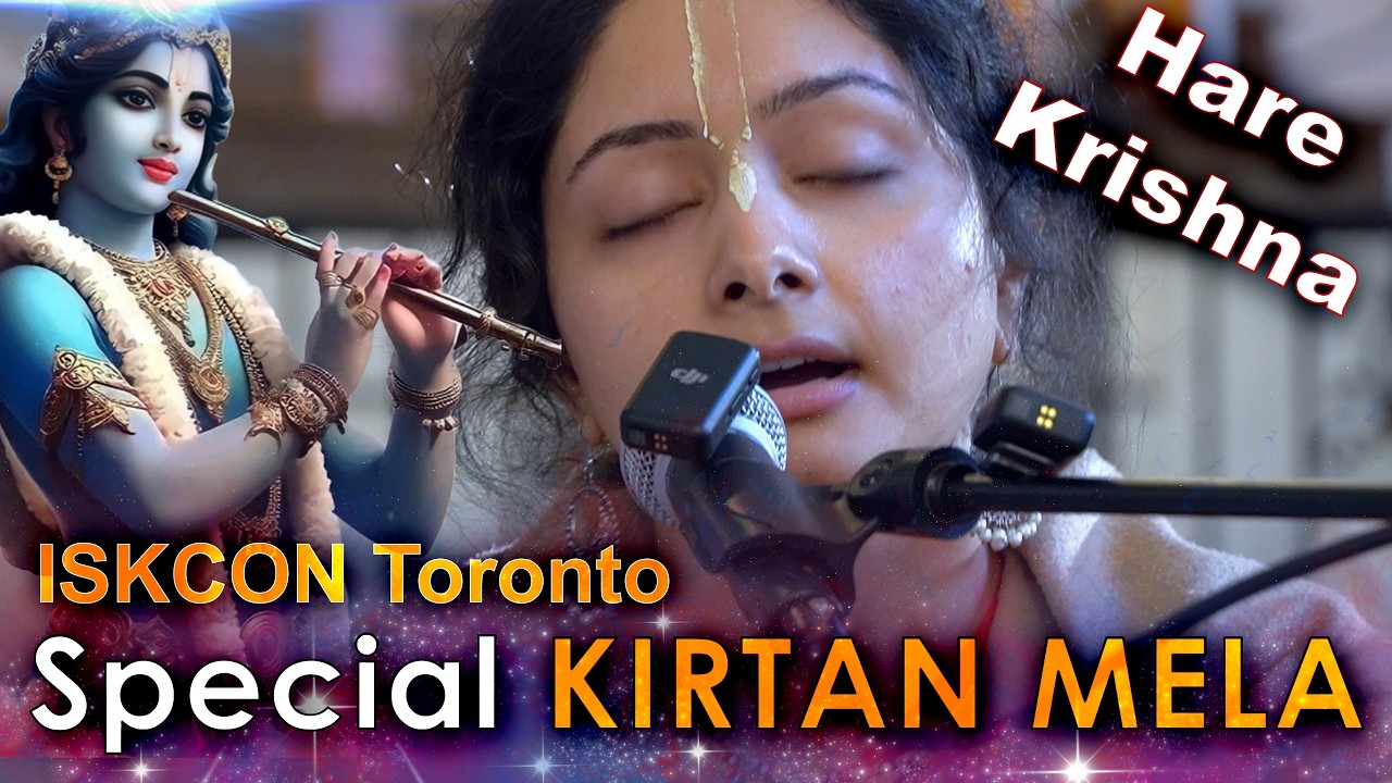 Hare Krishna Maha Mantra KIRTAN  || ISKCON  Toronto