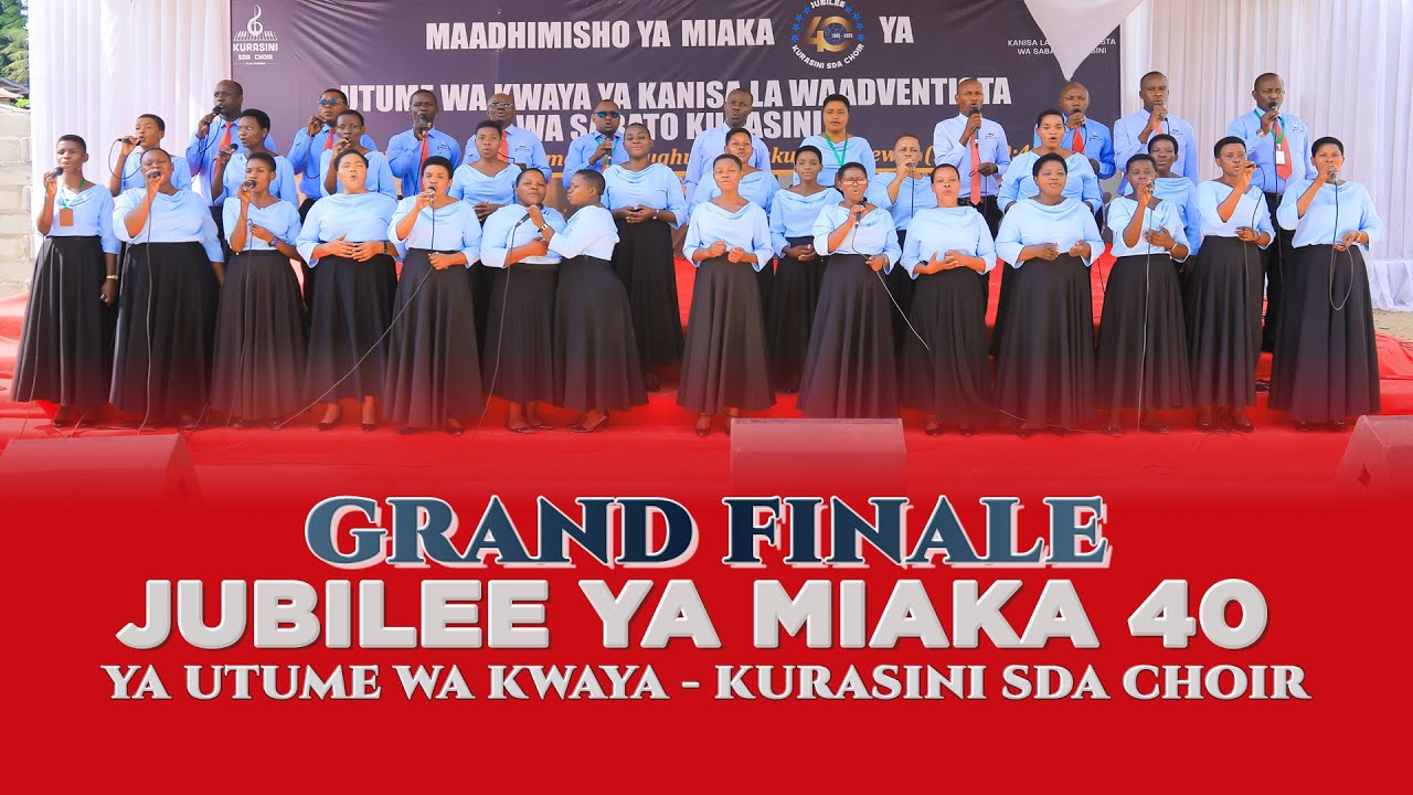 🔴LIVE: UIMBAJI HITIMISHO LA SHEREHE ZA JUBILEE YA UTUME WA MIAKA 40- KURASINI SDA CHOIR