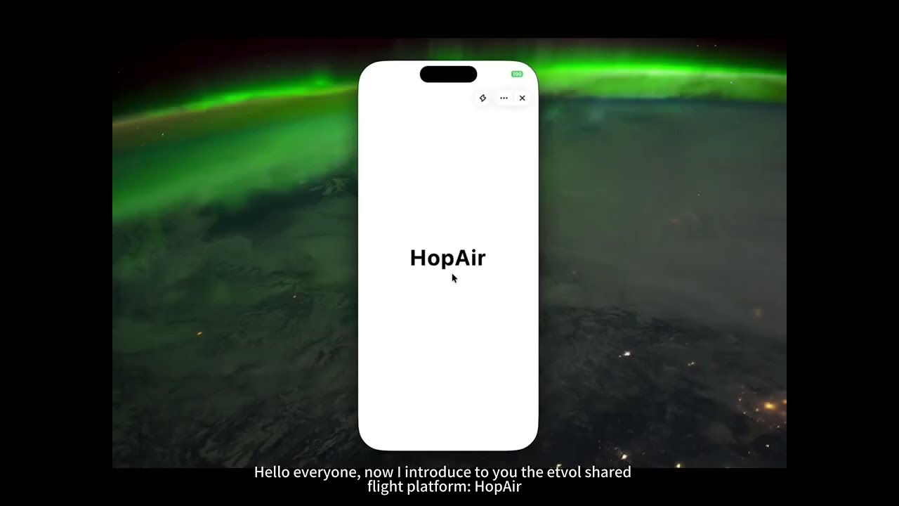 HopAir | AI-Powered eVTOL Ride Sharing Platform Demo | The Future of Urban Air Mobility