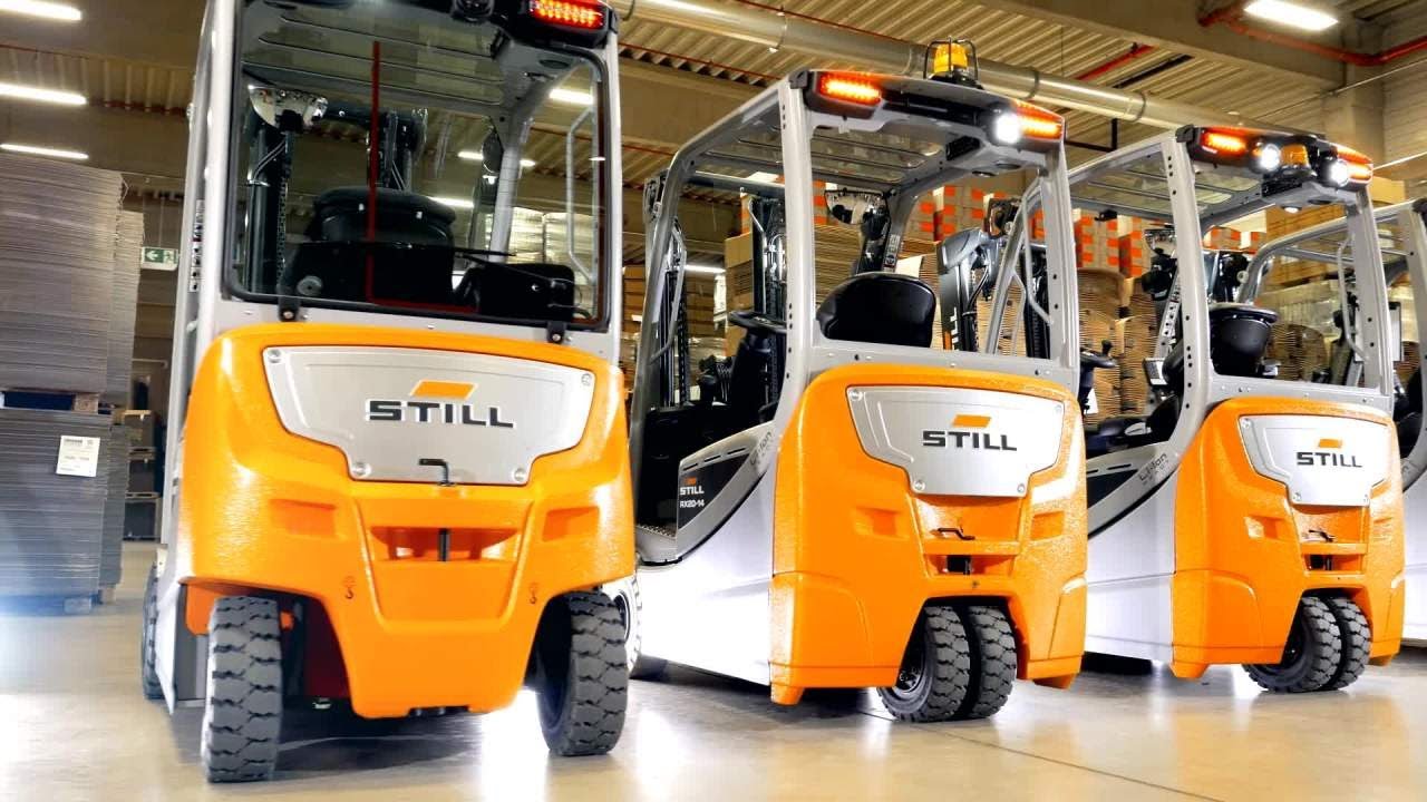 ELECTRIFYING - Electric truck STILL RX 20