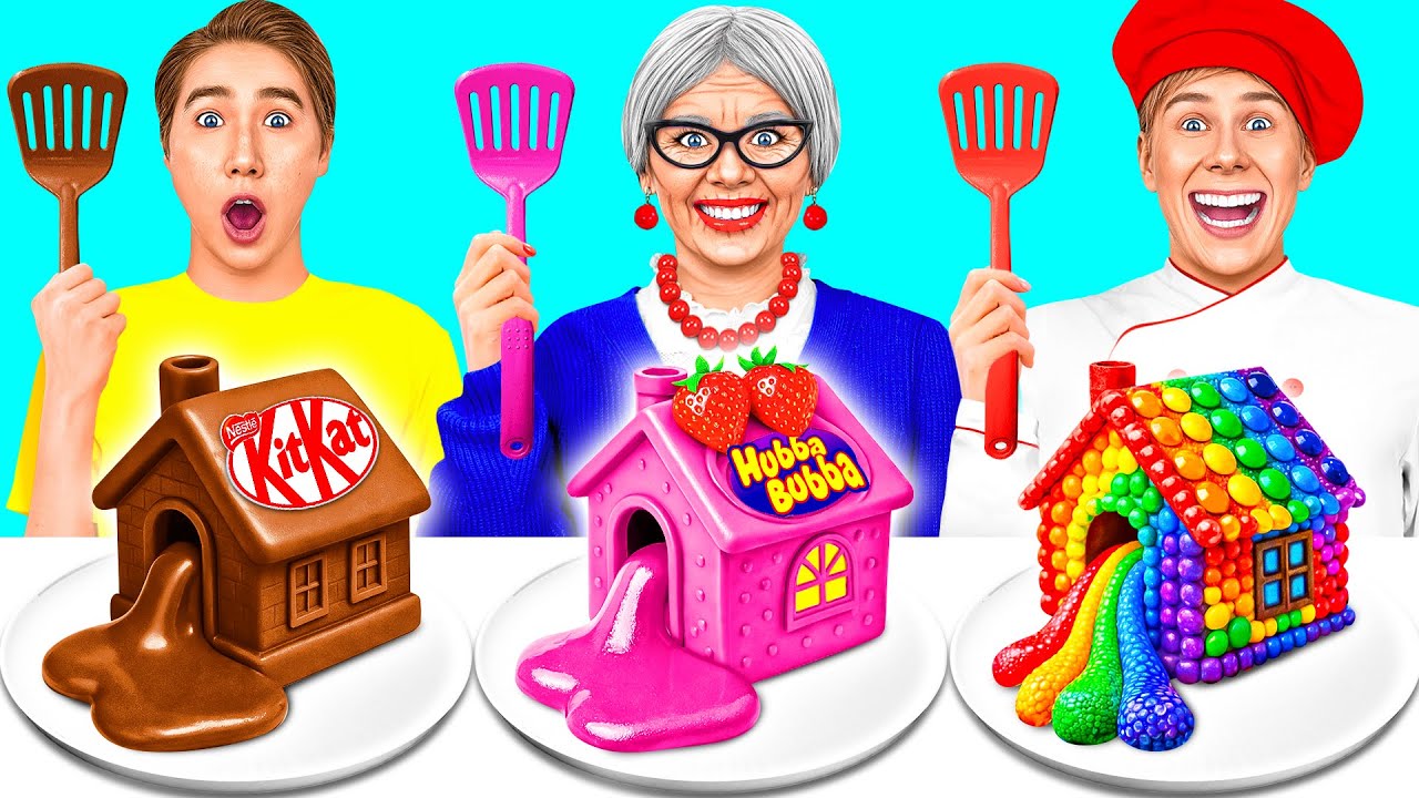 Кулинарный Челлендж: Я против Бабушки | Вкусные Кулинарные Хитрости от Crazy DO