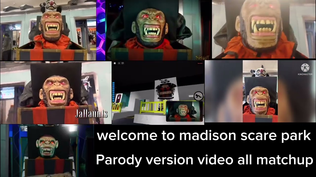 welcome to madison scare park ISE parody version video matchup